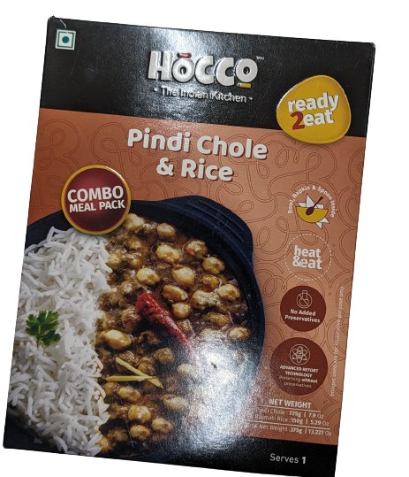 Hocco Pindi Chole Rice Combo