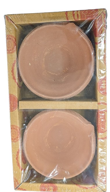 Plain Diya 2 Pack