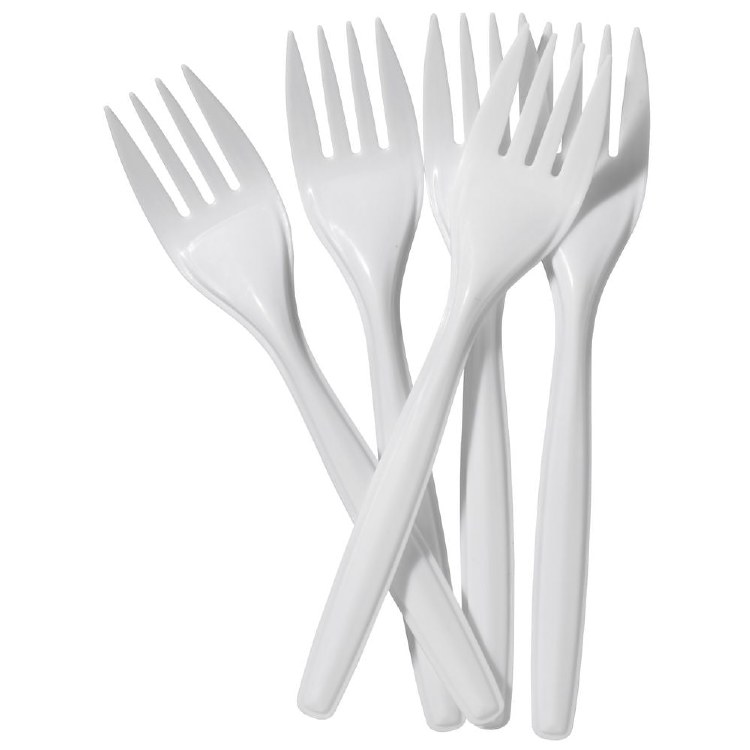 Plastic Disposable Fork 100ct