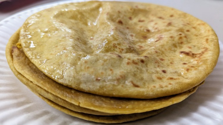 Puran Poli Freshly Made 2 Pc