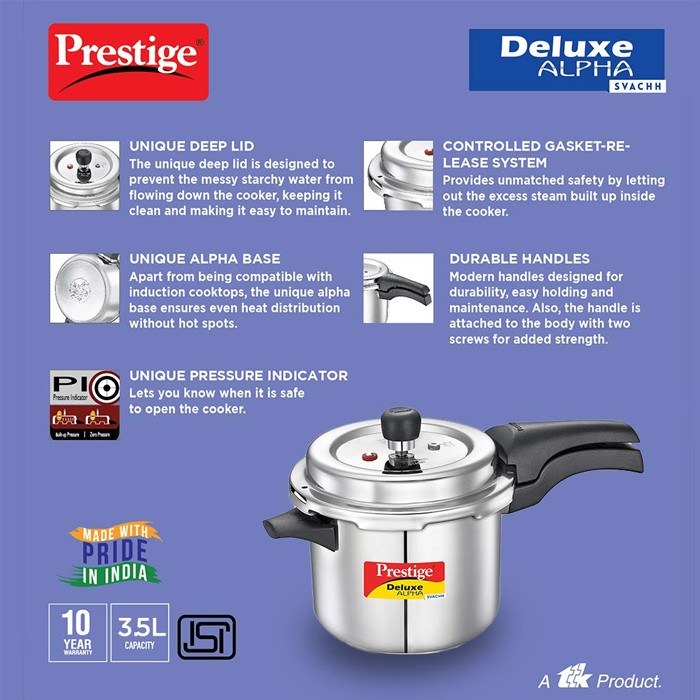 Prestige Delux Alpha 3.5 Litre