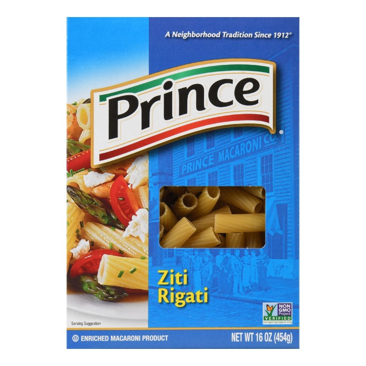 Prince Ziti Rigati 16 Oz
