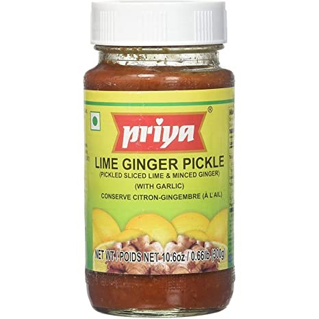 Priya Lime Ginger 300g