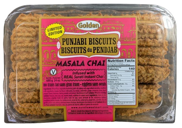 Golden Masala Chai Biscuit