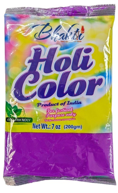 Purple Holi Color Bhakti 200g