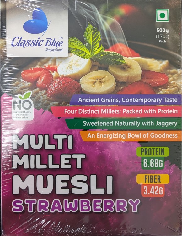 Multi Millet Muesli Strawberry