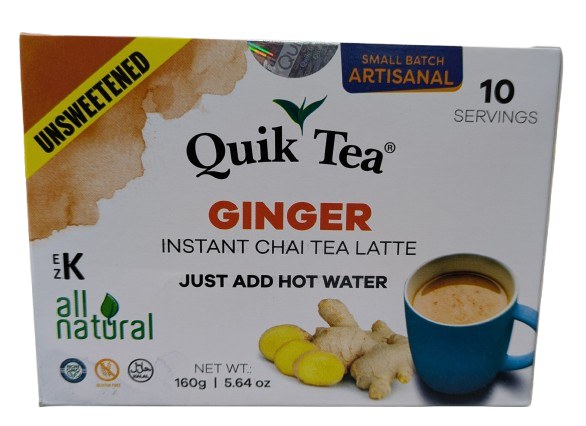 Qt Ginger Unsweet Instant Tea