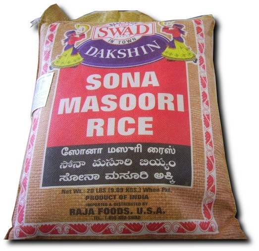 Raja/swad Sona Masoori 20 Lb