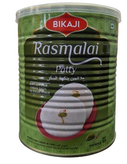 Bikaji Rasmalai Can 12 Pc