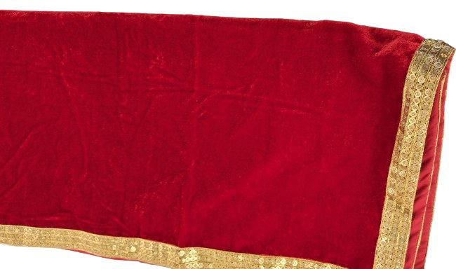 Pooja Cloth Red Velvet 1 Meter