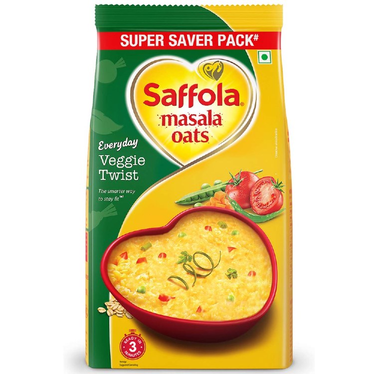 Saffola Masala Oats Vegg 17oz