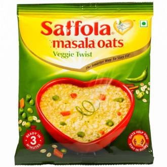 Saffola Veggie Twist Oats 38g