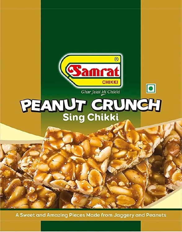 Samrat Peanut Chikki 400g