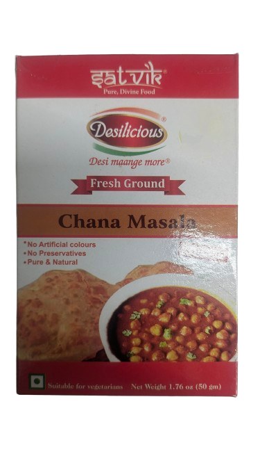 Satvik Chana Masala 50g