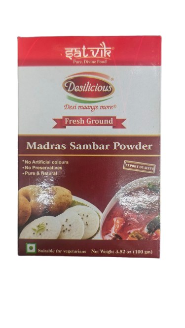 Satvik Sambhar Powder 3.5oz
