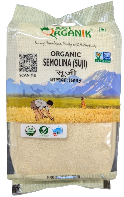 Just Organic Sooji 2 Lb