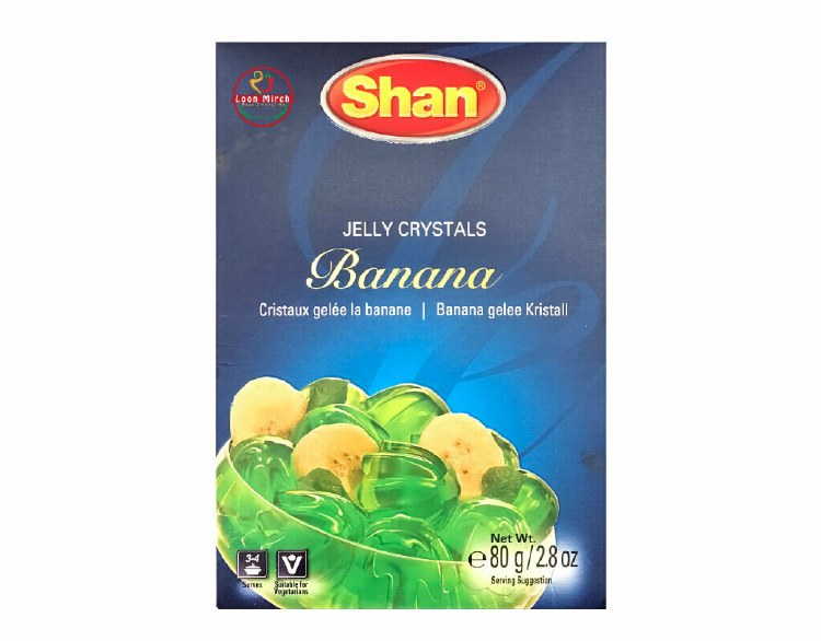 Shan Banana Jelly Crystals