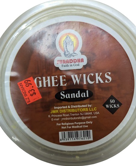 Shraddha Ghee Wicks Sandal (50
