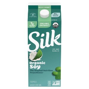 Silk Soy Milk Organic Unsweet