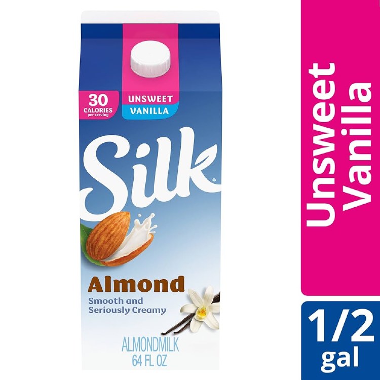 Silk Almond Milk Unsweet 64 Oz