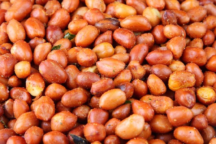 Spicy Fried Peanuts 7 Oz Fresh