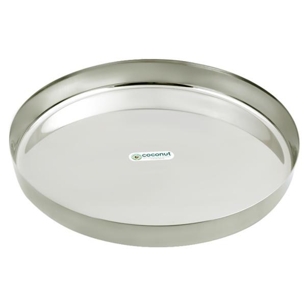 Stainless Steel Thali 10"