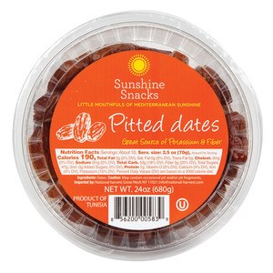 Sunshine Dates Pitted 24oz