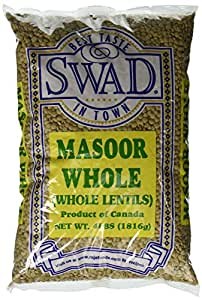 Swad Masoor Whole  4lb