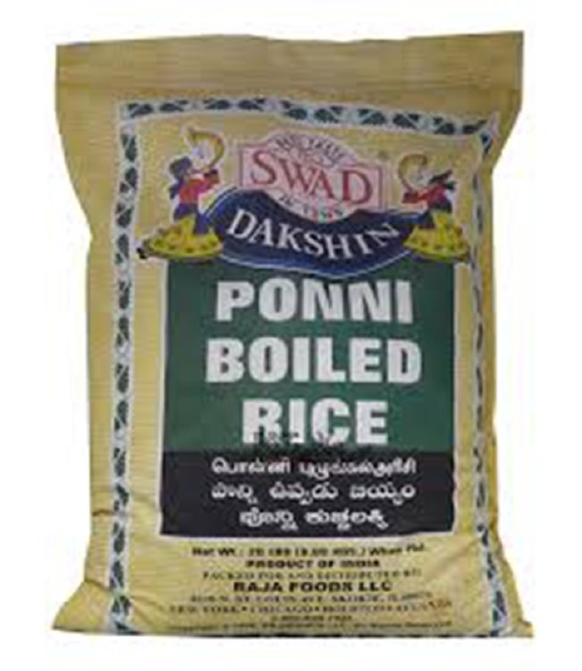 Swad Ponni Boiled Rice 20lb