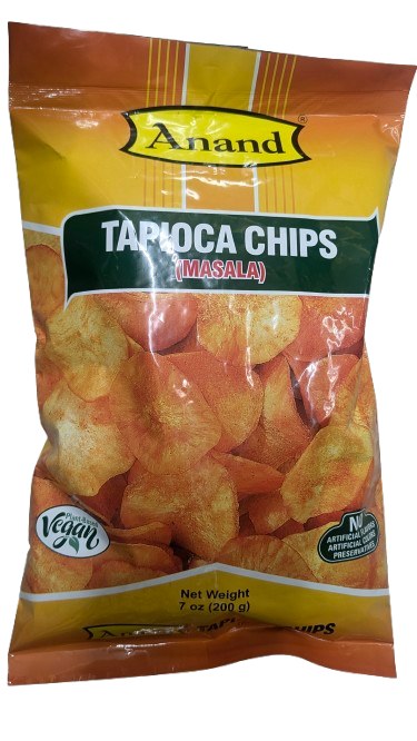 Anand Tapioca Masala Chips 7oz