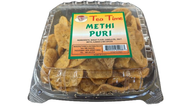 Methi Puri Tea Time