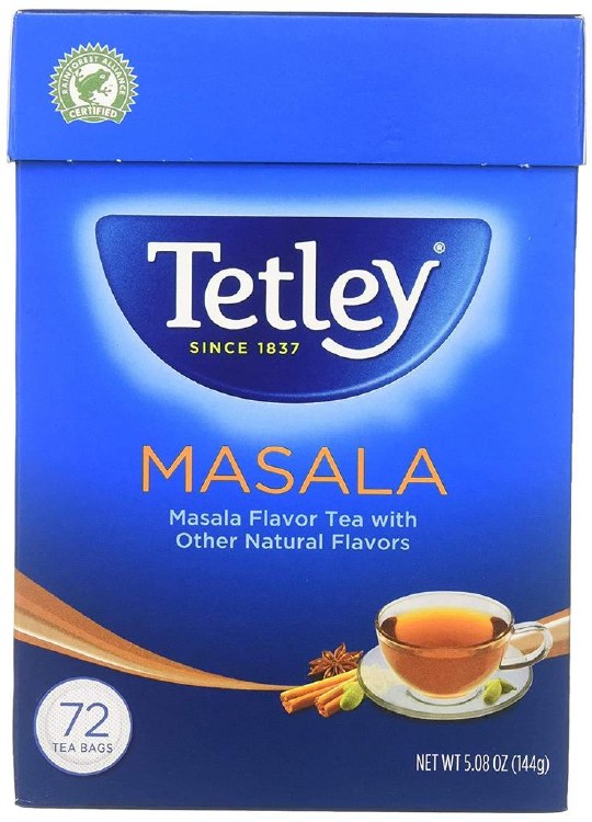 Tetley Masala 72 Bag
