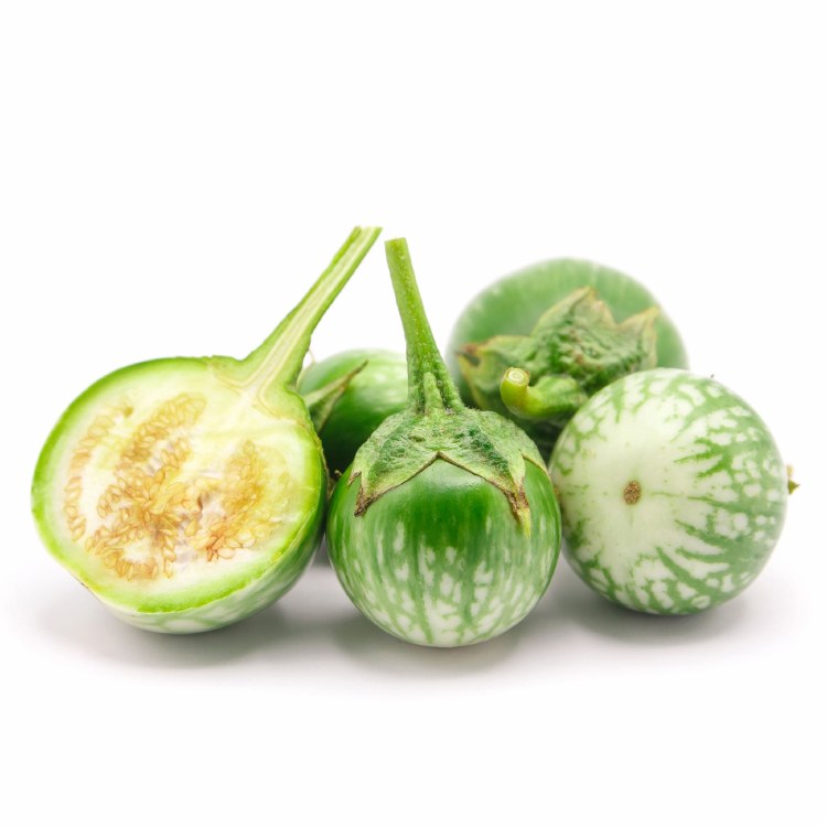 Green Thai eggplant per lb