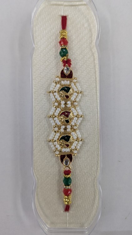 Three Ganesha Rakhi