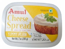 Amul Plain Cheese Spread 200g