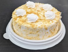 Butterscotch 1 Lb Eggless Cake