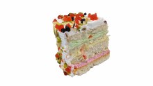 Cassata Eggless Pastry