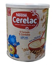 Nestle Cerelac 5 Cereals 400g