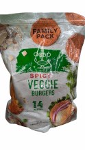 Deep Spicy Veggie Burger 14pc