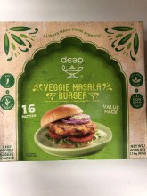 Deep Veg Masala Burger Fp
