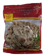 Deep Whole Wheat Naan 5pcs