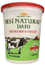 Desi Whole Milk Dahi 4lb