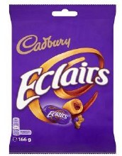 Eclairs 166gm Cadbury Chocolat