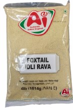 Foxtail Millet Idli Rava 4 Lb