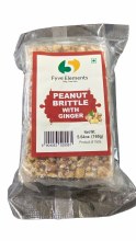 Peanut Brittle Ginger 160 Gm