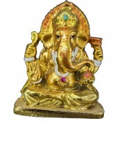 Ganesha Gold Idol
