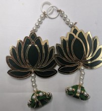 Lotus Hanging Green (2 Pieces)