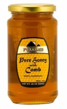 Pure Honey With Comb 22oz Pure Honey With Comb 22oz