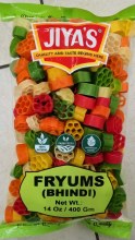 Jiyas Fryums Bhindi 14 Oz