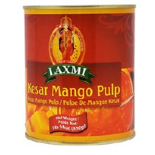 Laxmi Kesar Mango Pulp 1.87lb